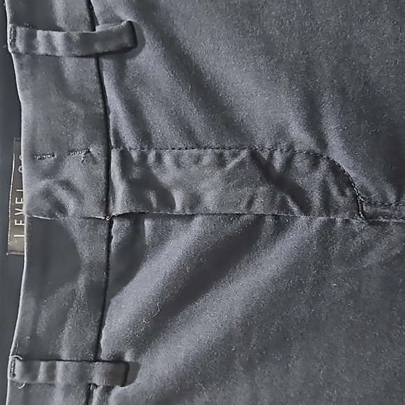 Level 99 Navy Blue Business Casual Pants, Straight Leg, Stretch, Sz 29 - Picture 5 of 13